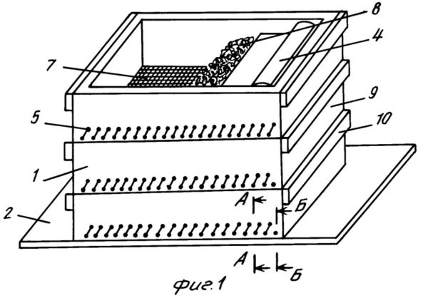 Схема ящика для червей
