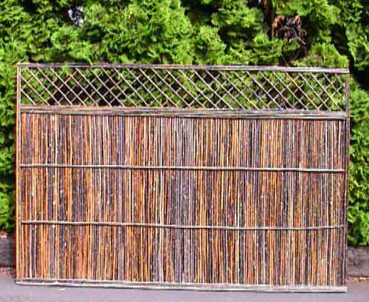 Плетеный забор своими руками: как изготовить ограду-плетень